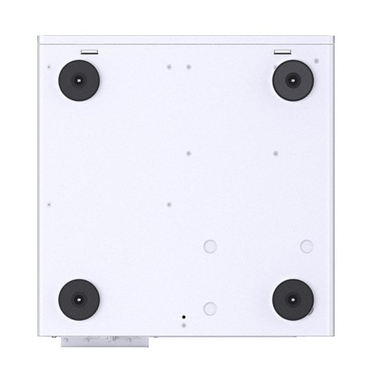 Caja PC Jonsbo N4 WHITE Micro Torre Blanco ITX micro ATX Acero Madera Gaming
