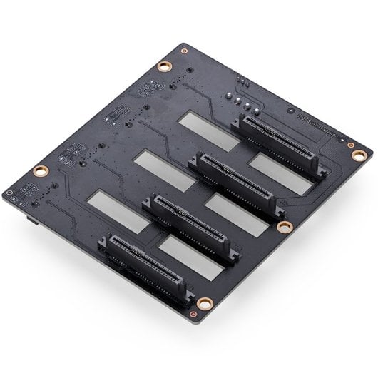 Caja Micro Torre Jonsbo N4 Black Acero Madera Negro ITX Micro ATX SFX