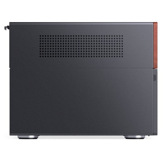 Caja Micro Torre Jonsbo N4 Black Acero Madera Negro ITX Micro ATX SFX