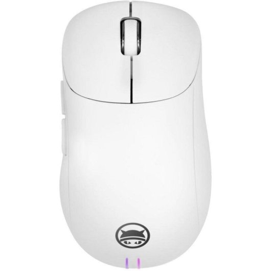 Ratón GAMIAC PA50 Gaming USB Type-C 12400 DPI Blanco RGB 6 Botones