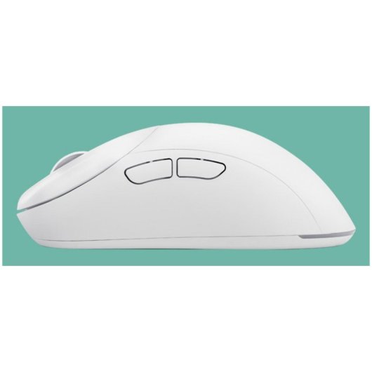 Ratón GAMIAC PA50 Gaming USB Type-C 12400 DPI Blanco RGB 6 Botones