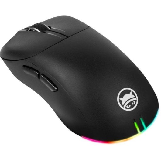Ratón GAMIAC PA50 USB Tipo C 12400 DPI RGB Negro 6 Botones Gaming