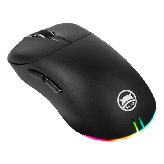 Ratón GAMIAC PA50 USB Tipo C 12400 DPI RGB Negro 6 Botones Gaming