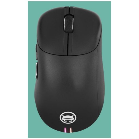 Ratón GAMIAC PA50 USB Tipo C 12400 DPI RGB Negro 6 Botones Gaming