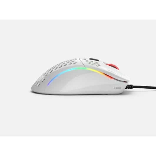 Glorious Wired 12000 DPI Advanced Mouse da gioco per mano destra, bianco