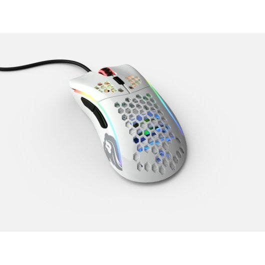 Glorious Wired 12000 DPI Advanced Mouse da gioco per mano destra, bianco