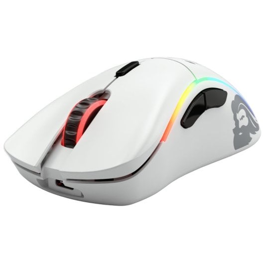 Glorious Mouse da gioco wireless 19000 DPI 6 pulsanti bianco