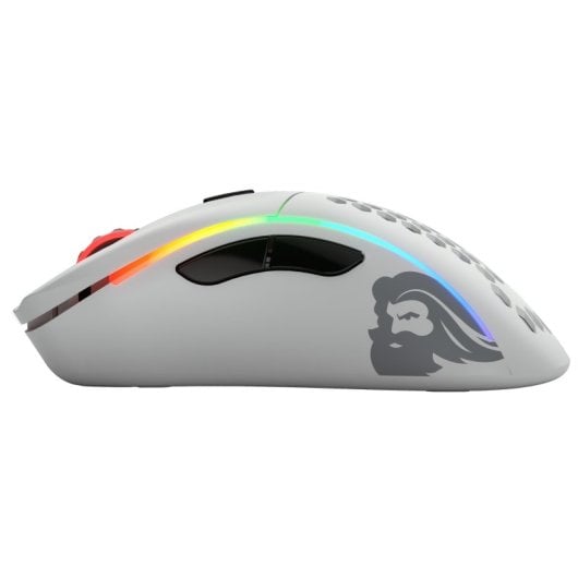 Glorious Mouse da gioco wireless 19000 DPI 6 pulsanti bianco