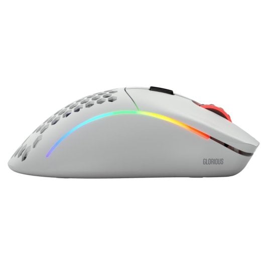 Glorious Mouse da gioco wireless 19000 DPI 6 pulsanti bianco