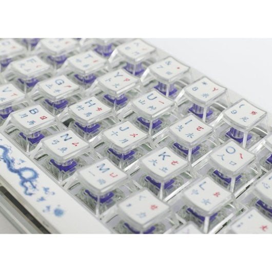 Teclado Ducky Year of the Dragon MX2A Purple Limited Edition Cherry MX2A Purple Layout Portugués Edición Numerada