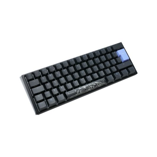 Teclado Mecânico Ducky One 3 Classic Mini 60% Hot-Swap RGB MX-Silver Black