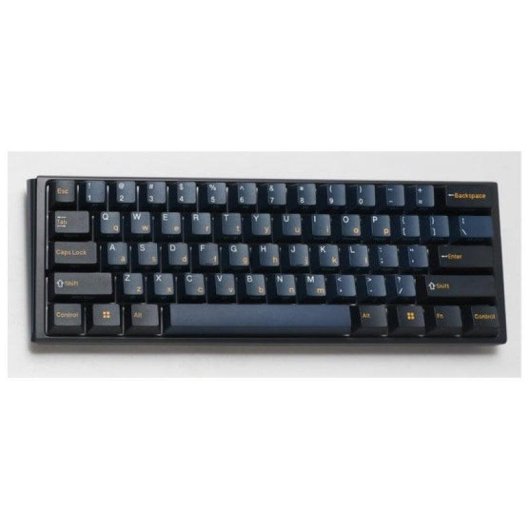 Clavier Ducky Cherry MX2A Red 60% Layout PT RGB Hot-swap noir