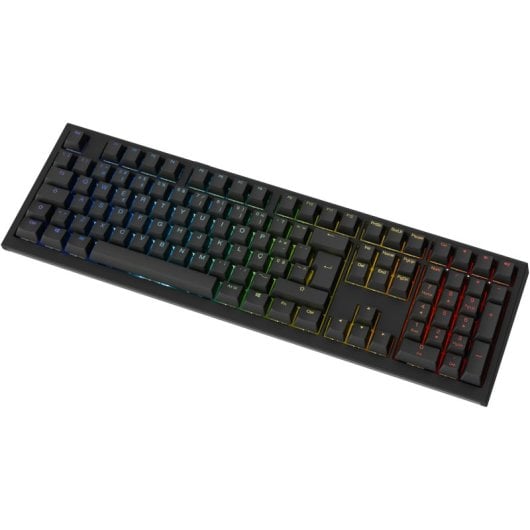 Teclado mecânico sem fios ABS com retroiluminação PT de layout completo Ducky Hot-Swap