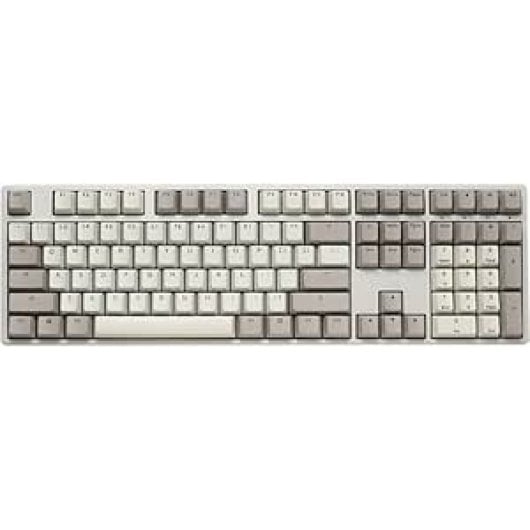 Teclado Ducky Origin 100% MX Silent Red ES Hot-swap PBT Doble Inyección Vintage