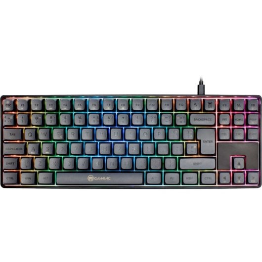 Teclado Mecánico GAMIAC TKL90G Kailh Red Hot-swap RGB 1000Hz Black/Grey