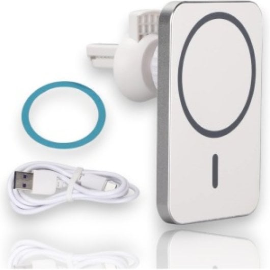 Cargador Inalámbrico Magnético Para Coche De 15w