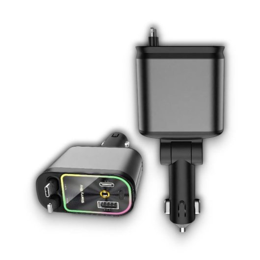 Karawan Cargador Rápido 4 En 1 Con Proyector De Luz