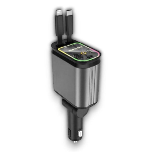 Karawan Cargador Rápido 4 En 1 Con Proyector De Luz