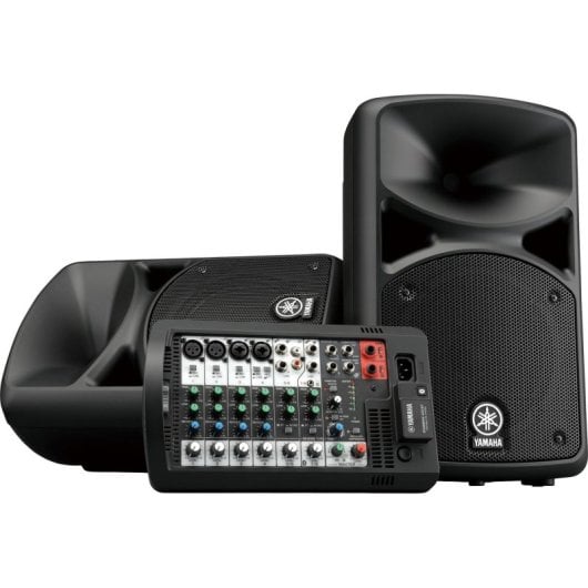 Yamaha Stagepas 400BT, 400 W, Bluetooth 4.1, 10 canaux, 2 voies, noir