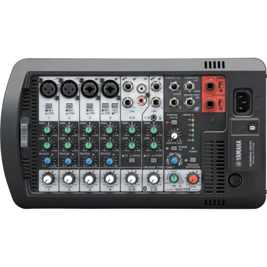 Yamaha Stagepas 400BT, 400 W, Bluetooth 4.1, 10 canaux, 2 voies, noir