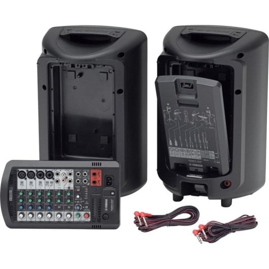 Yamaha Stagepas 400BT, 400 W, Bluetooth 4.1, 10 canaux, 2 voies, noir