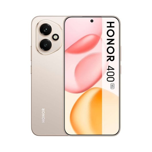 Smartphone Honor 400 5G 8GB 512GB Oro Snapdragon 7 Gen 3 AMOLED 120Hz