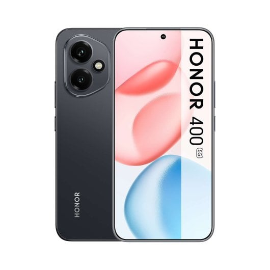 Smartphone Honor 400 5G 8GB 512GB Negro Snapdragon 7 Gen 3 AMOLED 120Hz
