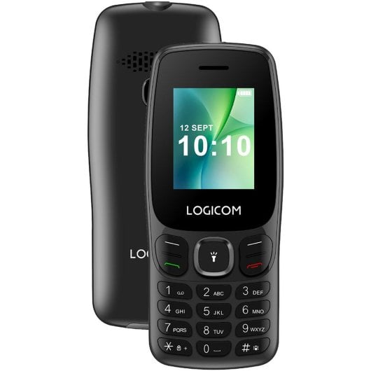Móvil Logicom Posh 405 Negro Dual SIM 4G Pantalla 1,77" Memoria Expandible