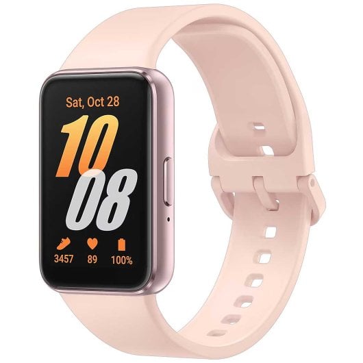 Pulsera de actividad Samsung Galaxy Fit3 Rosa AMOLED 1.6" Bluetooth 5.3 256MB