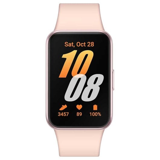 Pulsera de actividad Samsung Galaxy Fit3 Rosa AMOLED 1.6" Bluetooth 5.3 256MB