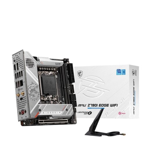 Motherboard MSI Z790 LGA1700 mini ITX MPG Z790I EDGE WIFI DDR5 PCIe 5.0 Wi-Fi 6E 2,5 GbE