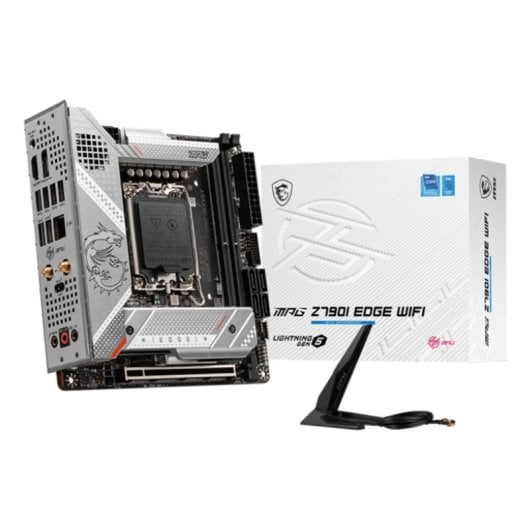 Motherboard MSI Z790 LGA1700 mini ITX MPG Z790I EDGE WIFI DDR5 PCIe 5.0 Wi-Fi 6E 2,5 GbE