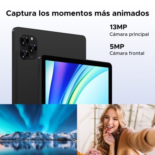 Tablet Doogee Tab G6 11" 256GB WiFi+4G Dual SIM Negra