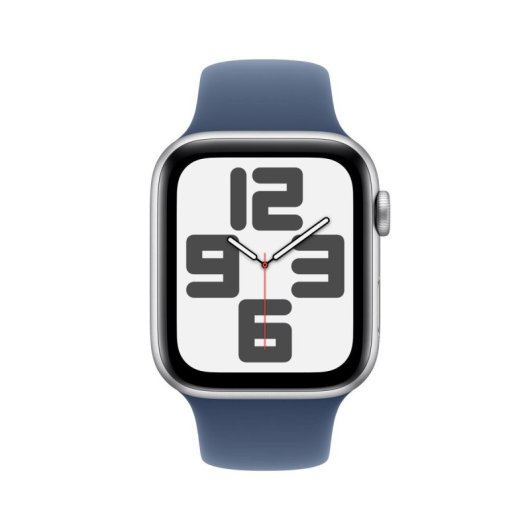Smartwatch Apple Watch SE GPS + Cellular 44mm Aluminio Plata Correa Azul 32GB OLED