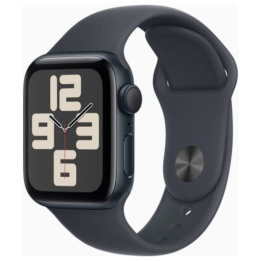 Smartwatch Apple Watch SE GPS + Bluetooth + Correa Negra M/L