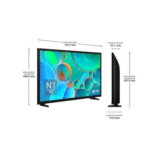Téléviseur LED Samsung H5000 32 pouces UE32H5002FKXXH HD Ready HDR Tizen