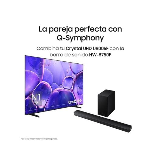 Samsung Crystal UHD LED 65" UE65U8072FUXXH UltraHD 4K HDR Tizen