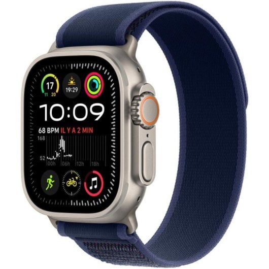 Montre Apple Watch Ultra 2 GPS + Cellular 49mm Titanio Résistante à l'eau 100m