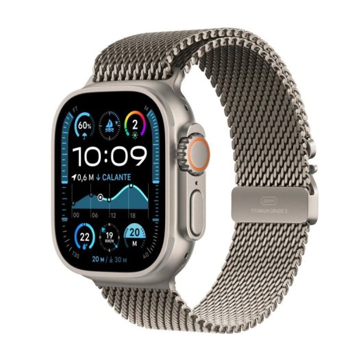 Montre Apple Watch Ultra 2 GPS + Cellular 49mm Titanio OLED 64 Go LTE