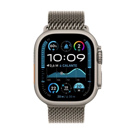 Montre Apple Watch Ultra 2 GPS + Cellular 49mm Titanio OLED 64 Go LTE