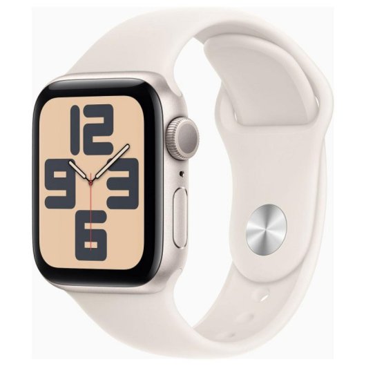 Montre connectée Apple Watch SE GPS 40 mm OLED 32 Go Beige Résistante à l'eau