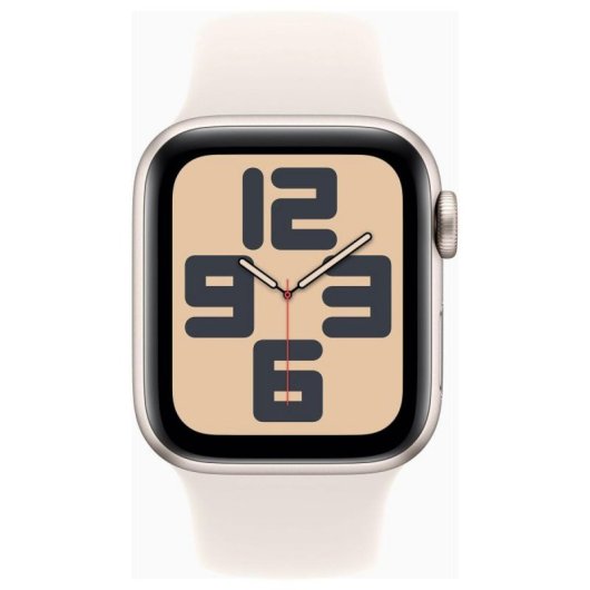 Montre connectée Apple Watch SE GPS 40 mm OLED 32 Go Beige Résistante à l'eau