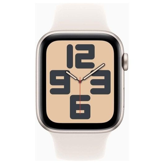Apple Watch SE GPS NFC 44mm OLED Cassa Alluminio Oro Beige M/L Resistenza Acqua 50m