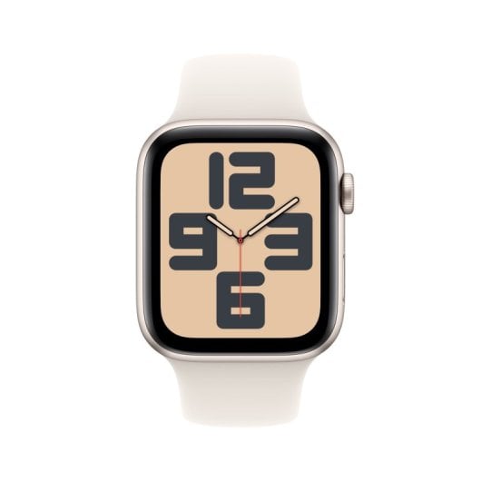 Montre connectée Apple Watch SE MXEV3QF/A GPS 44 mm Aluminium OLED 32 Go Wifi Beige M/L étanche