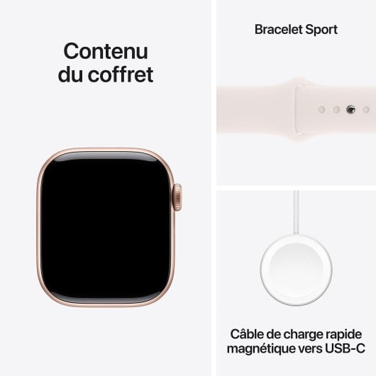 Smartwatch Apple Watch Series 10 GPS 42 mm OLED Touchscreen 64 GB Rosa M/L