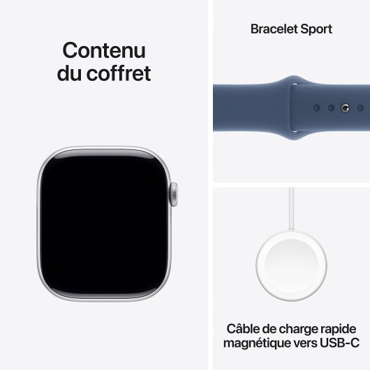 Smartwatch Apple Watch Series 10 GPS + WiFi + 64 GB + OLED Touchscreen