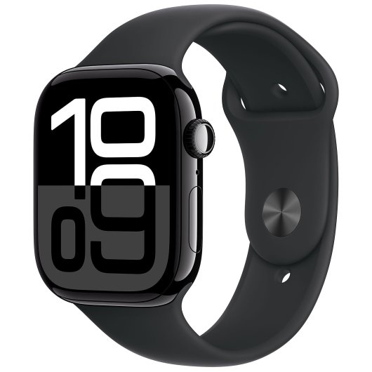 Smartwatch Apple Watch Series 10 GPS Aluminio Noir S/M 64 Go