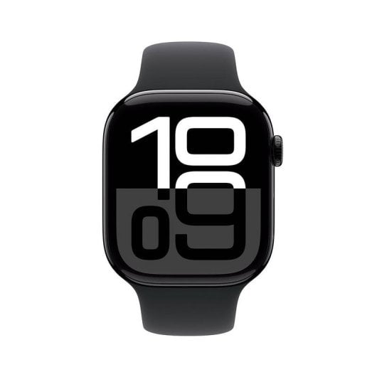 Apple Watch Series 10 GPS NFC 46mm OLED Schwarz M/L Wasserdicht bis 50m Always-on