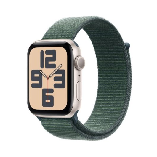 Montre Apple Watch SE GPS 44mm OLED Tactile 32 Go Résistante à l'eau jusqu'à 50 m