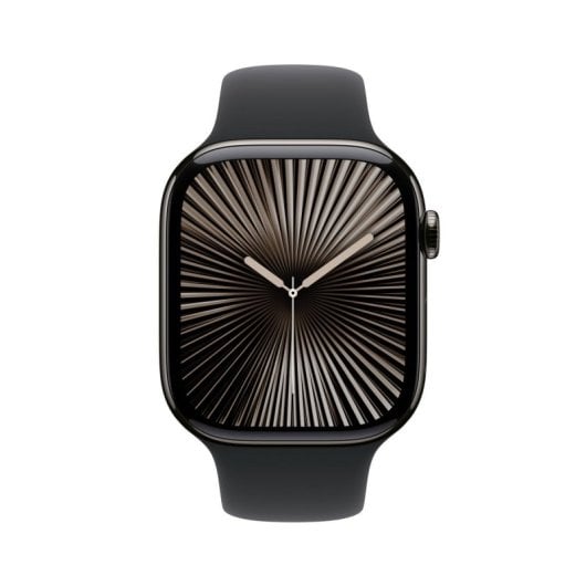 Montre Apple Watch Series 10 GPS + Cellular 46 mm Titanio pizarra 64 Go Bluetooth 5.3